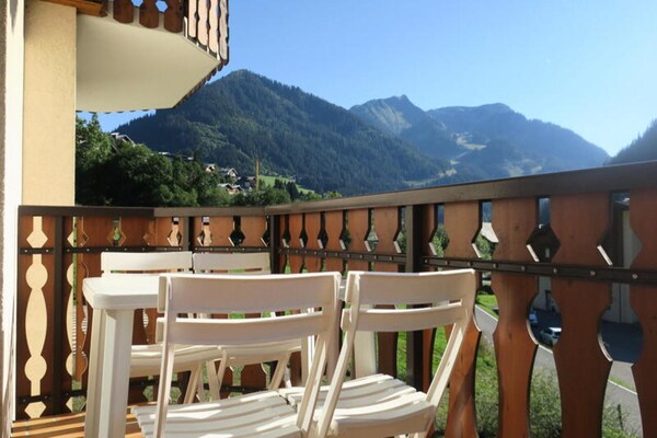 Gezellig appartement in Châtel met skishuttle en bergzicht - thumbnail 5
