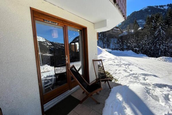 Knus appartement op de begane grond met terras en bergzicht in Châtel - thumbnail 4