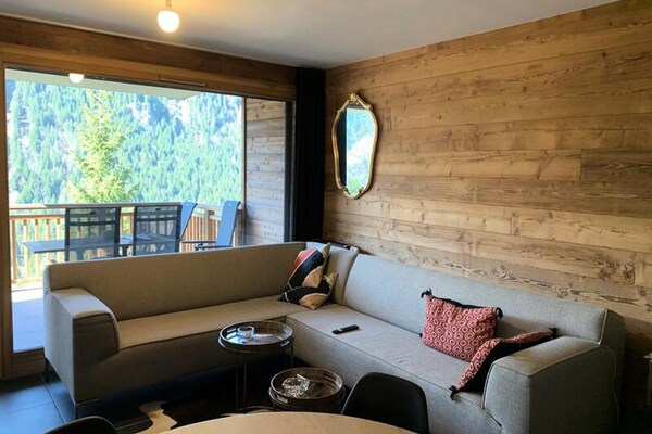 Ruim 6-persoons appartement met bergzicht in Châtel, vlakbij de piste - thumbnail 4