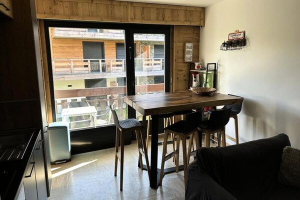 Ruim appartement op de begane grond met uitzicht op de Mont Blanc bij Combloux - thumbnail 5