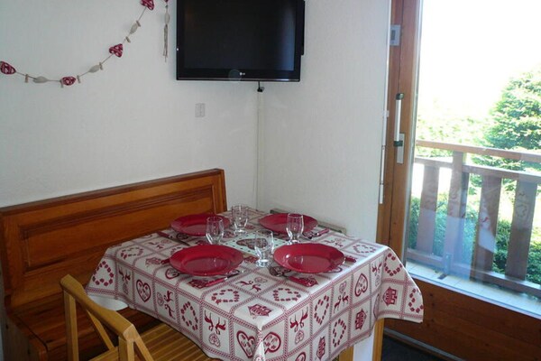 Compact appartement op de begane grond in Combloux, vlakbij centrum en pistes - thumbnail 5