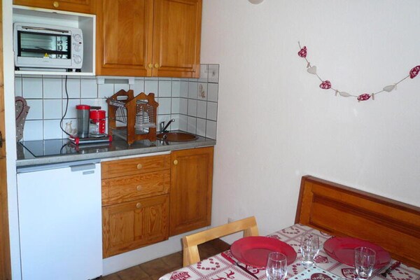 Compact appartement op de begane grond in Combloux, vlakbij centrum en pistes - thumbnail 6