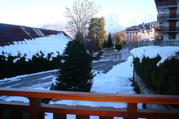 Compact appartement op de begane grond in Combloux, vlakbij centrum en pistes - thumbnail 2