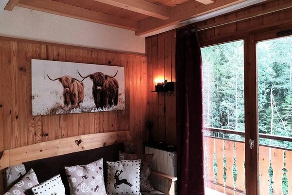 Appartement aan de piste in Morzine met balkon op het zuiden - thumbnail 4
