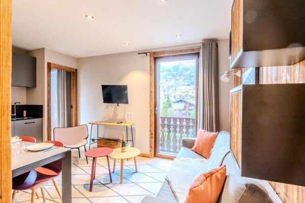 4-persoons appartement in hartje Morzine, 100m van de piste - thumbnail 6
