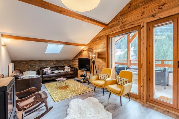 Penthouse aan de voet van de Nyon-lift in Morzine voor 8 personen - thumbnail 5