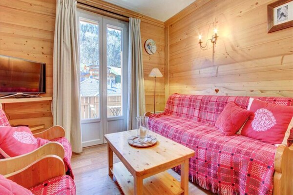 Comfortabel 6-persoons appartement in Morzine, vlakbij centrum en skibus - thumbnail 5
