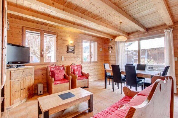 Chaletappartement in Morzine, 400m van piste Pléney, 6 pers. - thumbnail 2