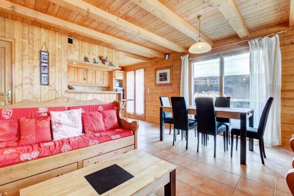 Chaletappartement in Morzine, 400m van piste Pléney, 6 pers. - thumbnail 6