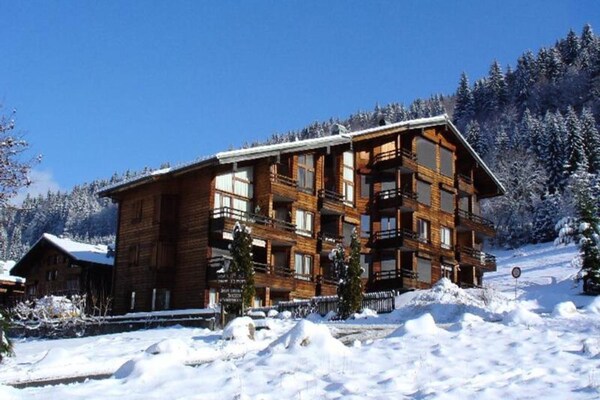 Appartement 6p aan de voet van de Pleney-pistes met balkon en uitzicht - thumbnail 4