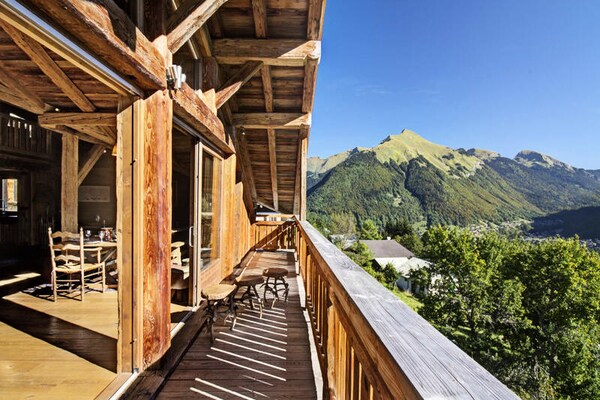 Authentiek chalet voor 14 personen met sauna nabij Morzine - thumbnail 3