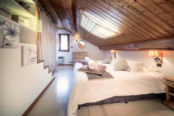 Résidence Morzna: ruim 6-persoonsappartement in hartje Morzine met open haard - thumbnail 2