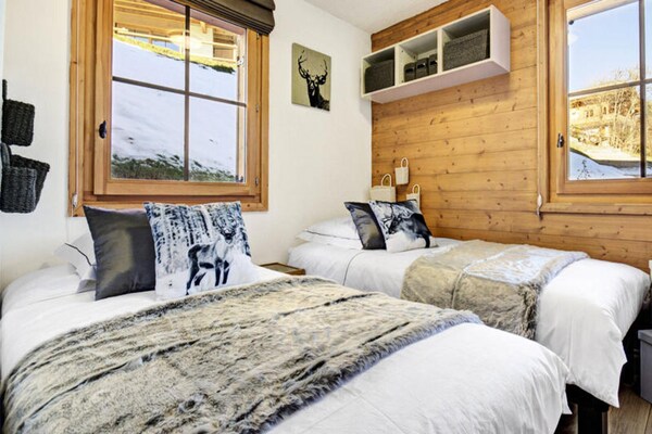Appartement Le Panoramix in Morzine met balkon en uitzicht op de Alpen - thumbnail 3
