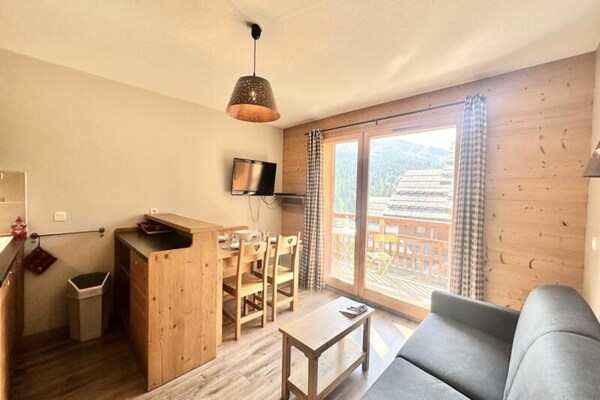 Alpin appartement in Vars met balkon, 200m van winkels en skiliften - thumbnail 6