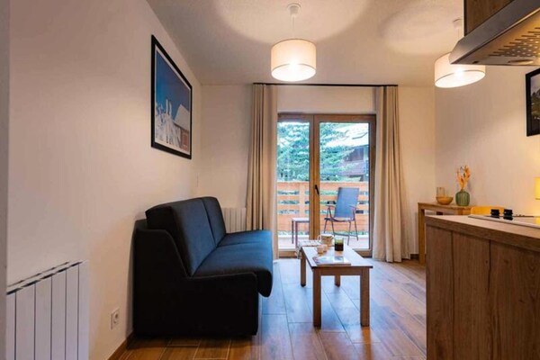 Studio aan de voet van de pistes in Vars met balkon - thumbnail 1