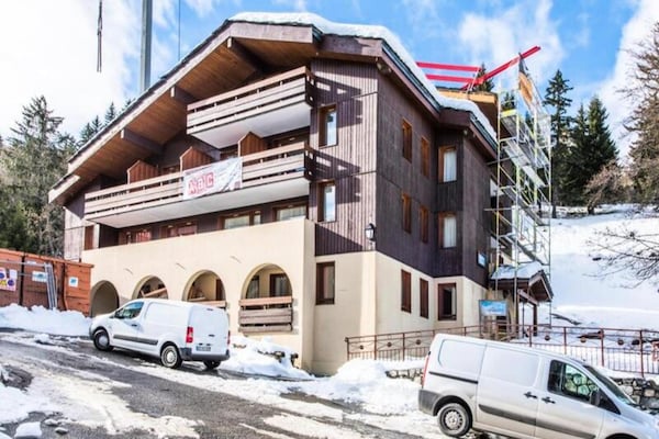 Authentiek appartement in Valmorel, 50m van de piste - thumbnail 1