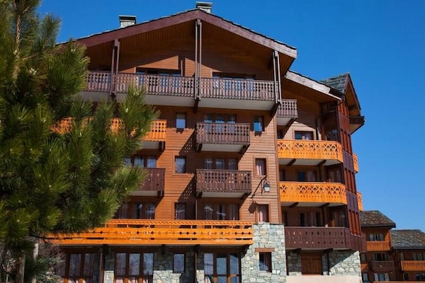Sfeervol appartement in Valmorel met ski-in/ski-out op 3 minuten lopen - thumbnail 5
