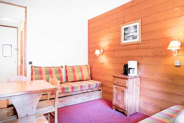 Compact studio-appartement in Valmorel, vlakbij de piste - thumbnail 5