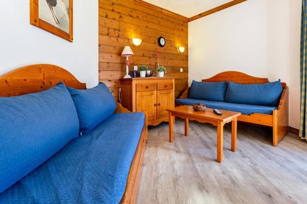 Authentiek bergappartement voor 6 personen op loopafstand van de piste in Valmorel - thumbnail 2