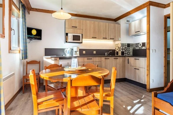 Authentiek bergappartement voor 6 personen op loopafstand van de piste in Valmorel - thumbnail 5