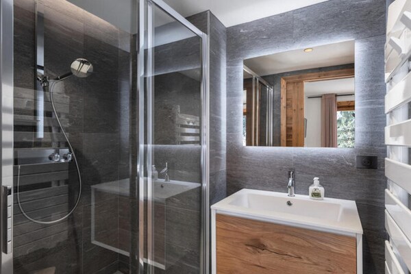 Luxe appartement 80m² in Résidence Ksar, vlakbij skilift Mont d'Arbois - thumbnail 5