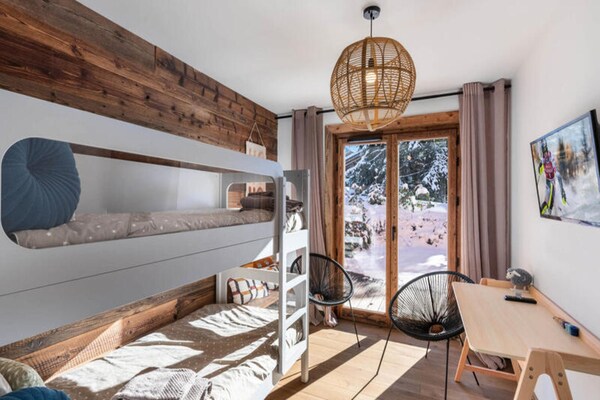 Luxe appartement 80m² in Résidence Ksar, vlakbij skilift Mont d'Arbois - thumbnail 3
