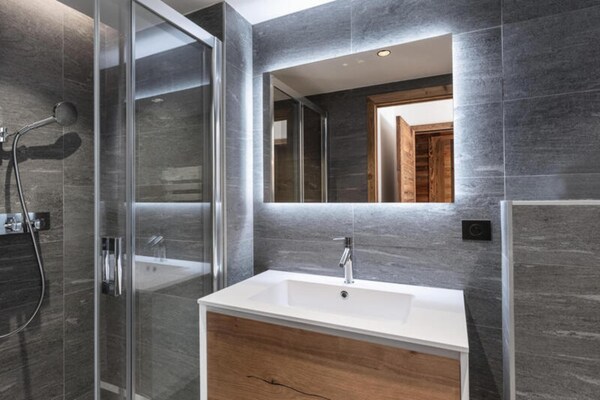 Luxe appartement 80m² in Résidence Ksar, vlakbij skilift Mont d'Arbois - thumbnail 1