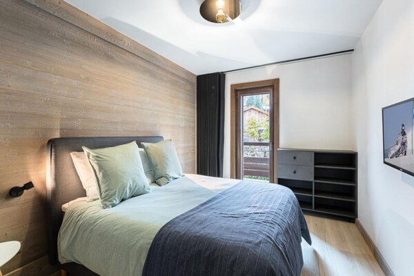 Modern appartement in Megève met zwembad, sauna en hamam - thumbnail 2