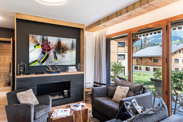 Stijlvol appartement in Megève, vlakbij de pistes en het dorp - thumbnail 4