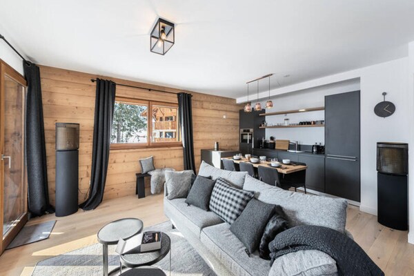Licht appartement op zonnige heuvel met uitzicht op Rochebrune - thumbnail 5