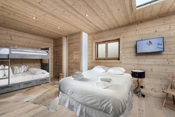 Ruim appartement met tuin en terras, 5 minuten van centrum Megève - thumbnail 4