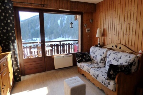 Knusse studio op het zuiden in het hart van Le Grand Bornand - thumbnail 4