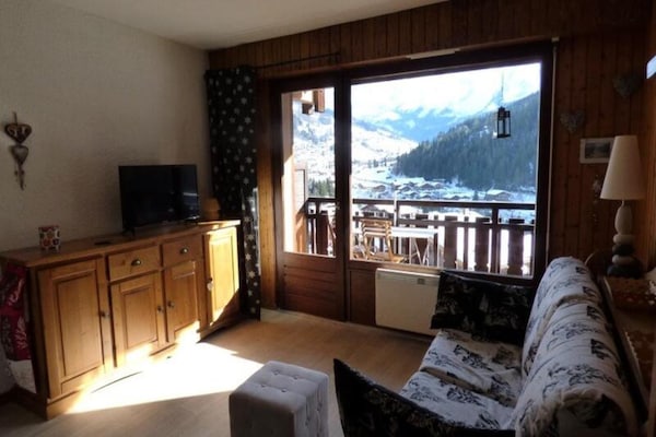 Knusse studio op het zuiden in het hart van Le Grand Bornand - thumbnail 5