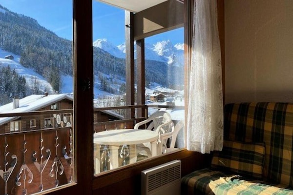 Charmant appartement in hartje Le Grand Bornand met bergzicht - thumbnail 2