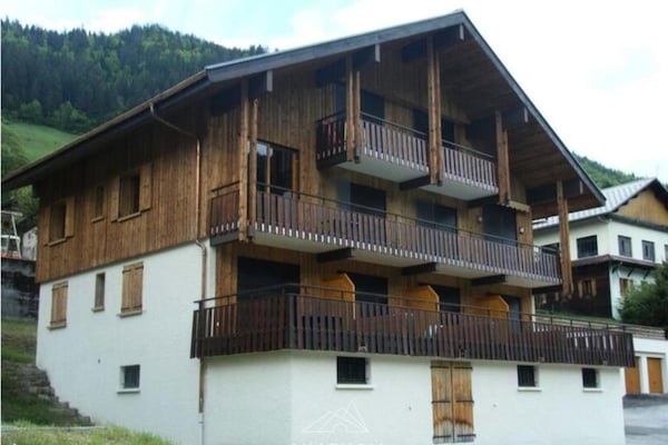 Knusse studio voor 4 op het zuiden met balkon in Le Grand Bornand - thumbnail 1