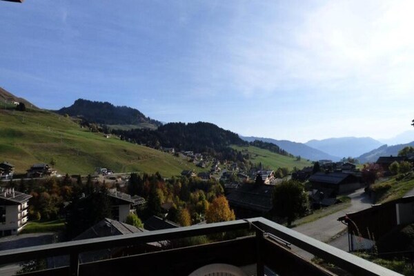 Authentiek appartement in Chinaillon met uitzicht op de pistes - thumbnail 1