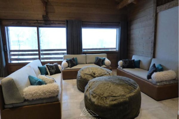 Authentiek 6-kamerappartement voor 14 personen aan de piste in Le Grand Bornand - thumbnail 3