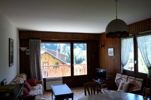 Charmant appartement in hartje Le Grand Bornand, 100m van winkels - thumbnail 5