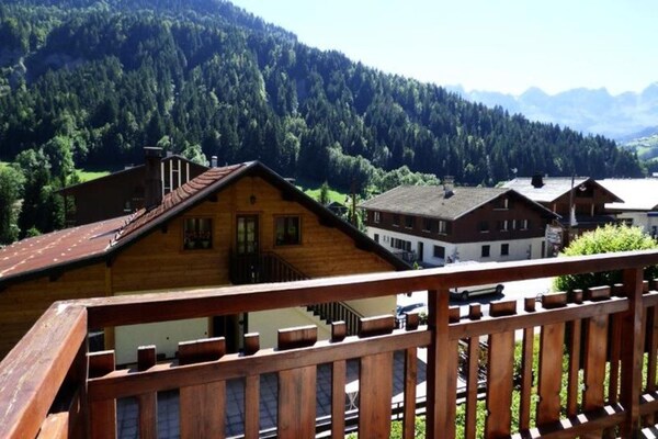 Charmant appartement in hartje Le Grand Bornand, 100m van winkels - thumbnail 6