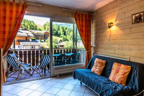 Résidence Granges E: Ski-in/ski-out appartement voor 6 personen in La Clusaz - thumbnail 2
