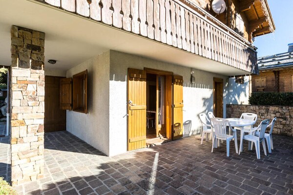 Chalet Gord: knus appartement aan de langlaufloipes op het Plateau des Confins - thumbnail 3