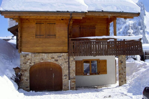 Chalet Gord: knus appartement aan de langlaufloipes op het Plateau des Confins - thumbnail 1