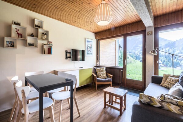 Résidence Noisettes: Gezellig appartement in Aravis-vallei, 300m van skipiste - thumbnail 3