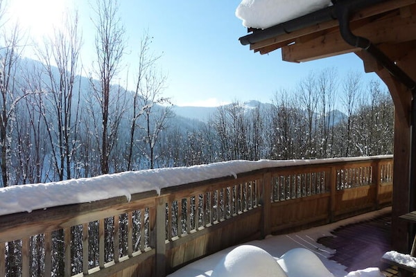 Ruim 14-persoons chalet met hamam nabij La Clusaz - thumbnail 2