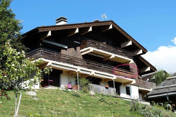 Zonnig studio-appartement voor 6 met uitzicht op de Aravis, La Clusaz - thumbnail 4