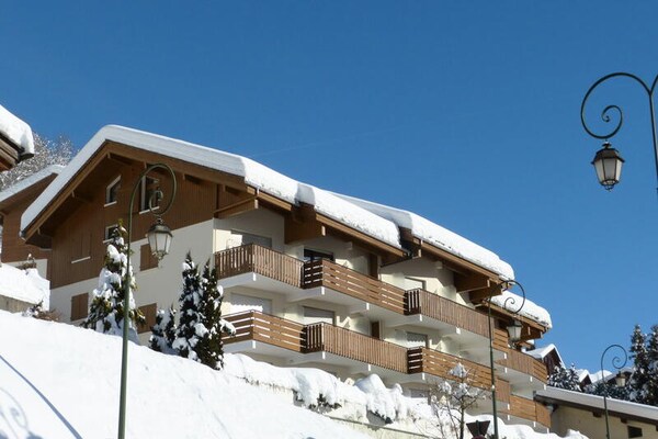 Knus appartement op 200m van de pistes met balkon op het zuiden - thumbnail 1