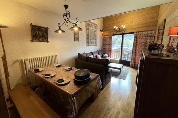 Zonnig 3-slaapkamerappartement in La Clusaz, vlakbij de skipistes - thumbnail 3