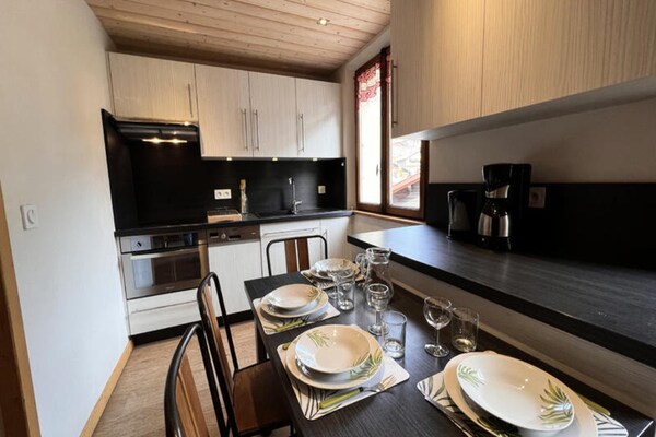 Gezellig appartement in La Clusaz, 100m van de pistes en skiliften - thumbnail 6