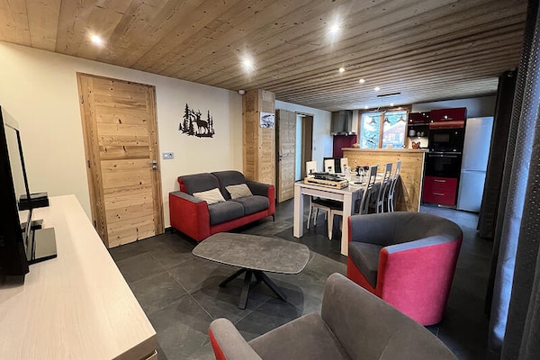 Modern appartement in La Clusaz voor 6 personen nabij de pistes - thumbnail 1