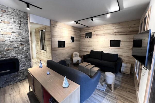 Gerenoveerd appartement 81m² vlakbij de piste in La Clusaz voor 10 personen - thumbnail 5